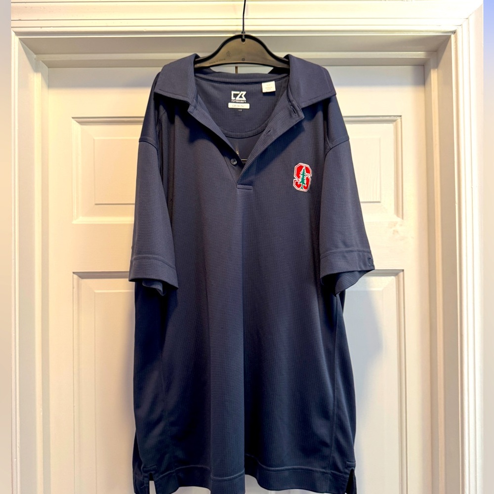 Men’s Cutter and Buck Size Small Stanford Golf shirt size S